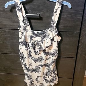 Cream and black shirt from WHBM